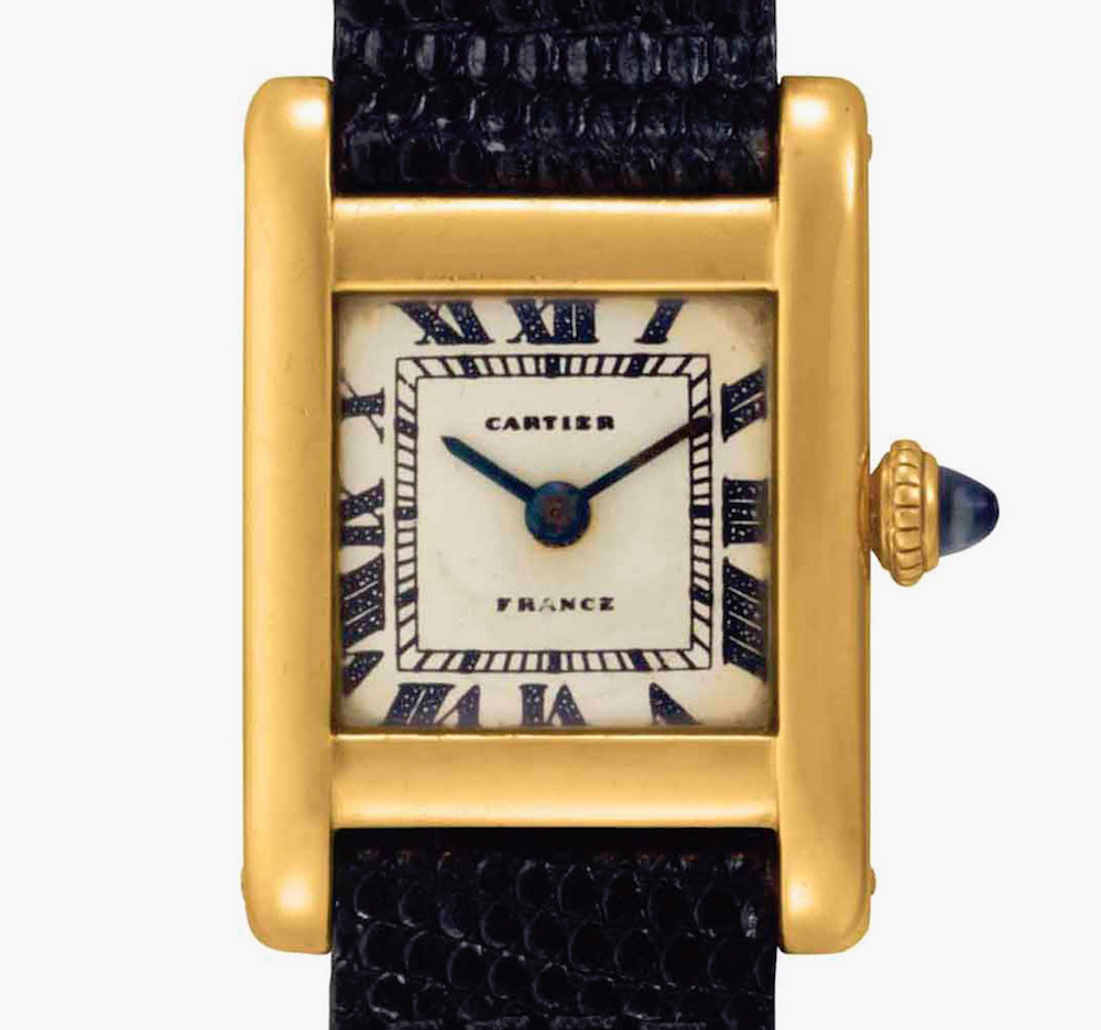 News: Jackie O's Cartier Tank Sells for 