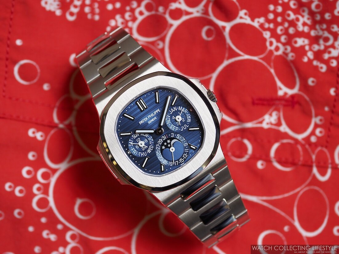 Eye Candy: Patek Philippe Nautilus Perpetual Calendar ref. 5740/1G-001. If  Blue is your Thing. — WATCH COLLECTING LIFESTYLE