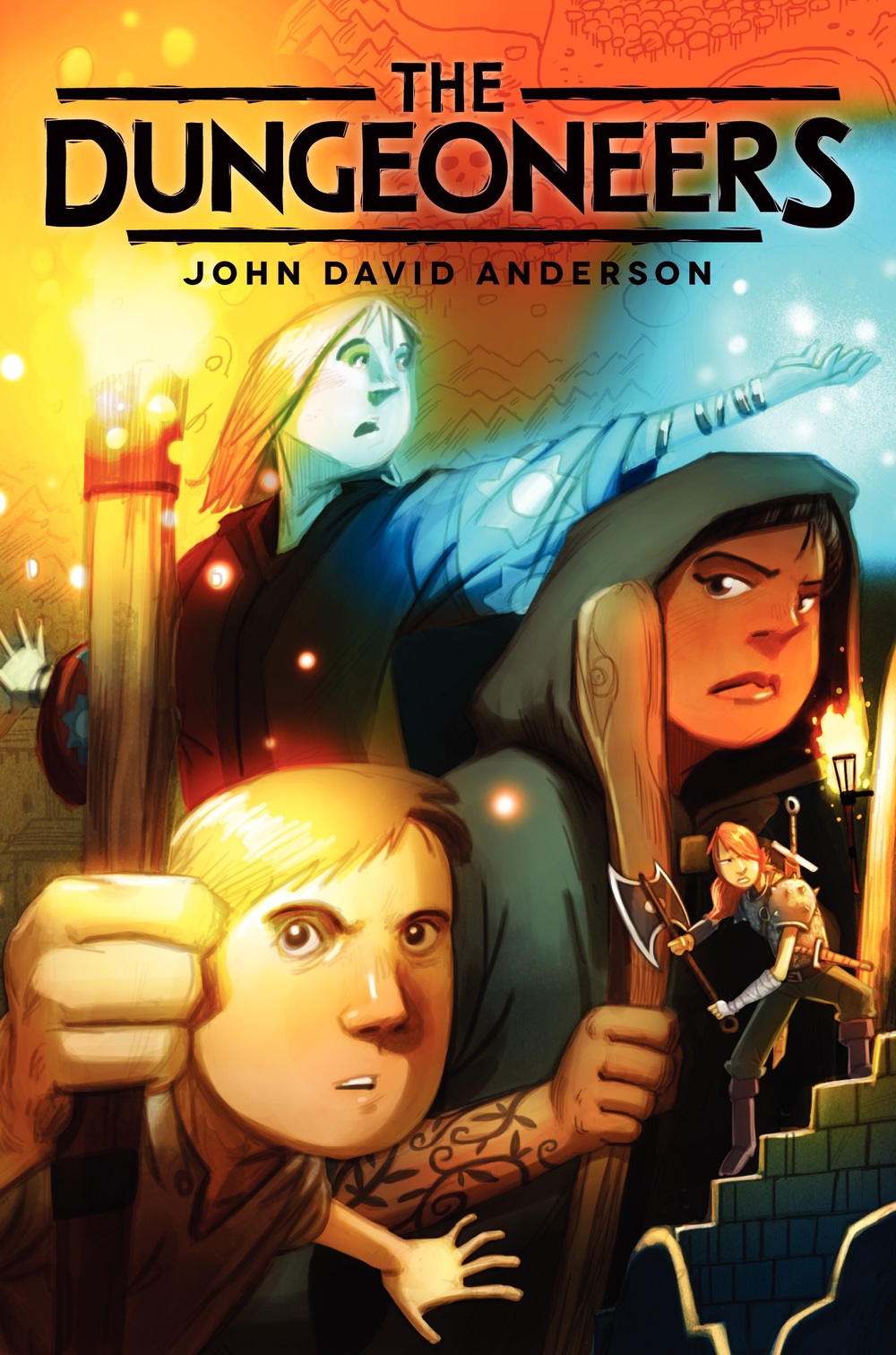 THE DUNGEONEERS by John David Anderson (June 23, 2015 from Walden Pond Press) 