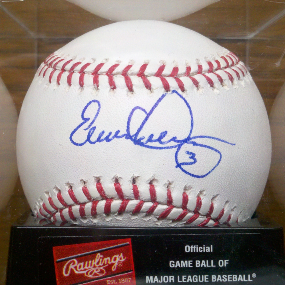 evan longoria autographed baseball