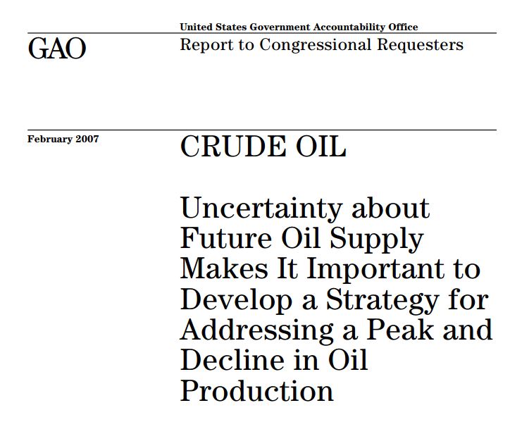 That Time the U.S. Government Wrote a Report on Peak Oil thumbnail