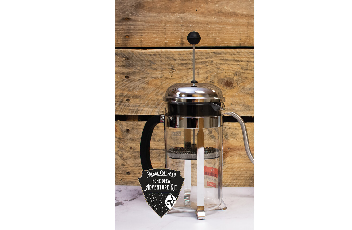 Coffee Home Brew Kit - Bodum French Press — Vienna Coffee Company