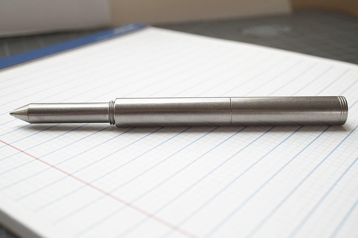 Schon DSGN Pocket Pen - Stainless Steel Version — The Clicky Post
