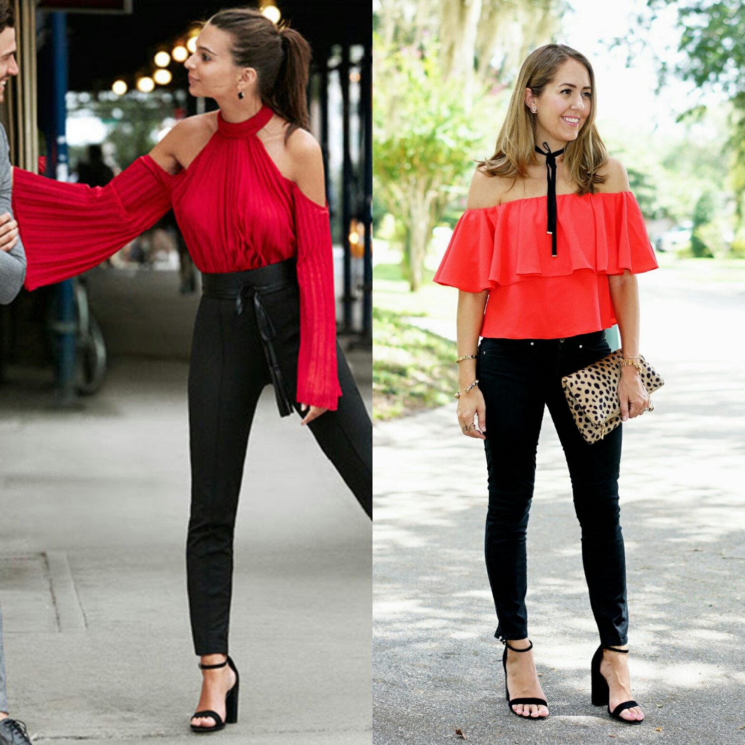 Today's Everyday Fashion: Red, Black, Leopard — J's Everyday Fashion