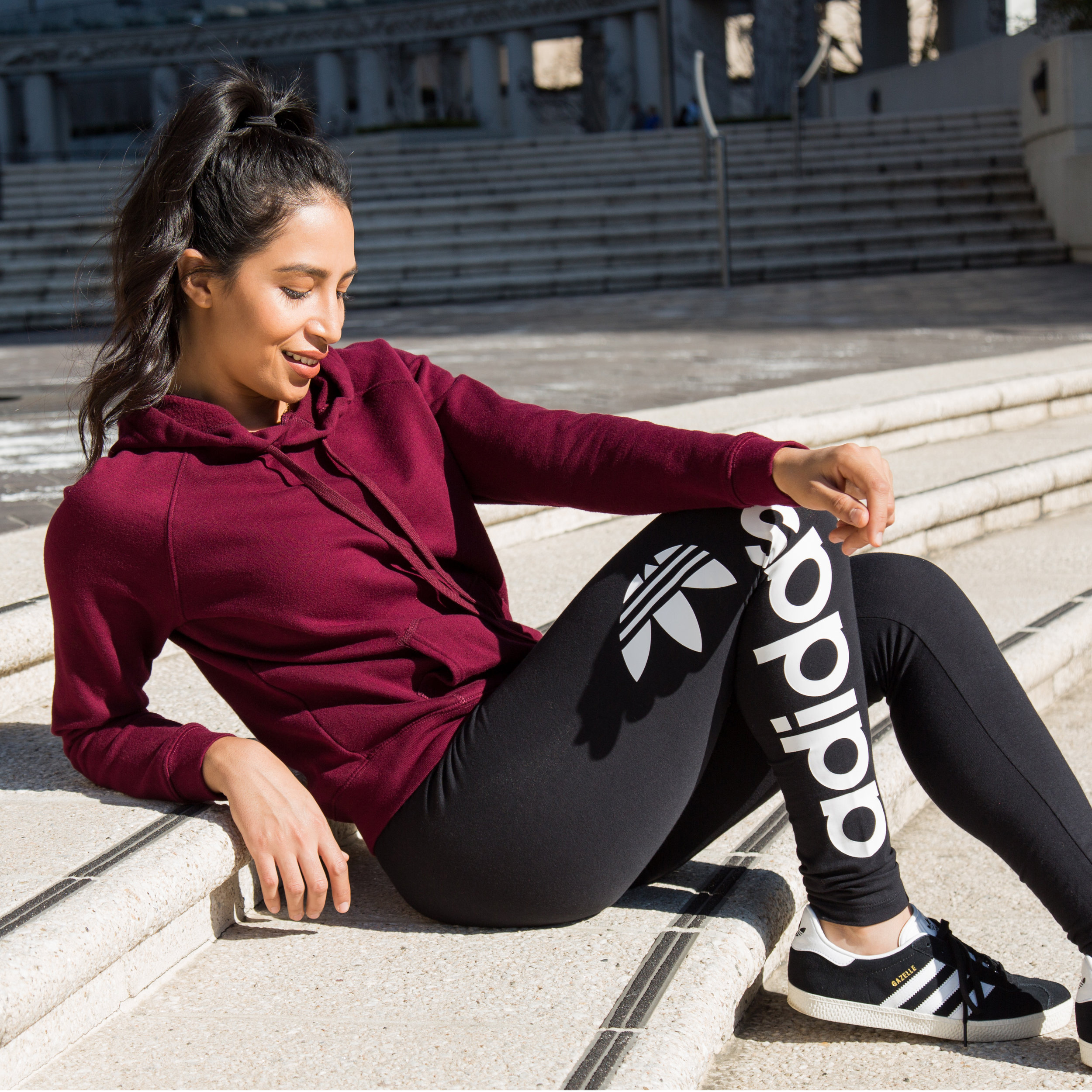 adidas female outfits