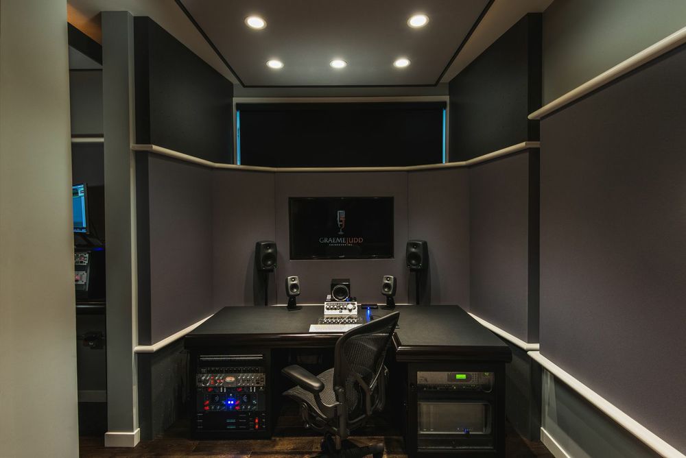 Recording Studio - Calgary; General Contractor: Harmony Home Projects Inc.