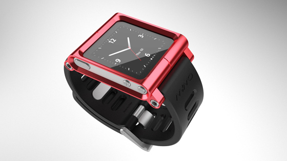 6th Generation iPod Nano with watch strap