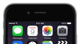 iPhone 6 displaying 9:41am