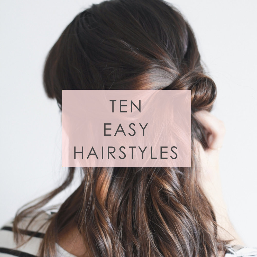 10 Easy Hairstyles Treasures Travels
