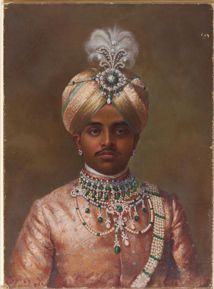 Bejeweled Maharaja of Mysore. © V&A Images/Victoria and Albert Museum, London.