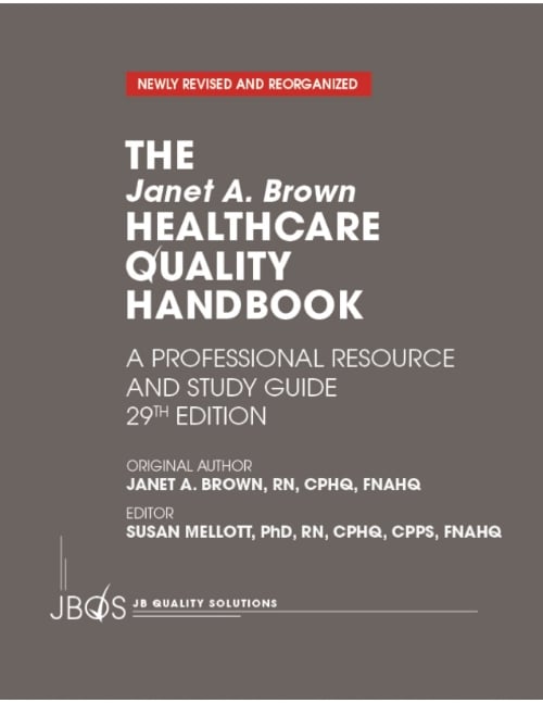 Janet Brown Healthcare Quality Handbook Download