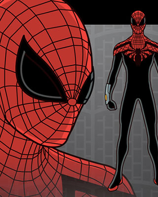Spider-Man Infographic Costume Evolution 1962-2014 — GeekTyrant