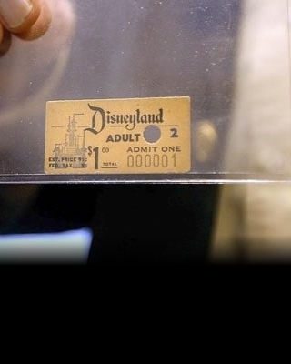 Photo of the First Disneyland Ticket Ever Sold — GeekTyrant