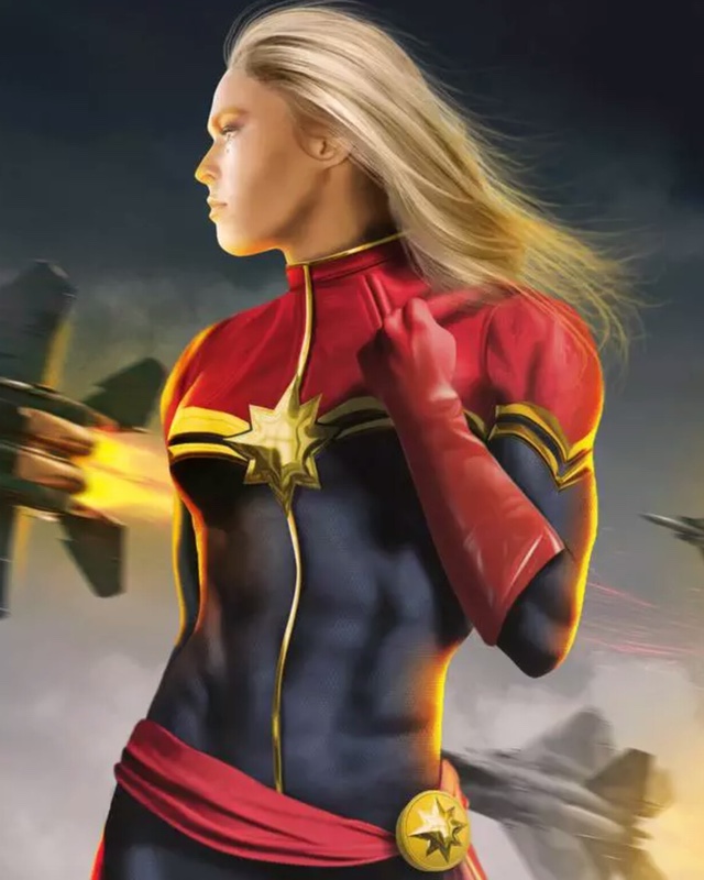 Captain Marvel Xxx An Axel