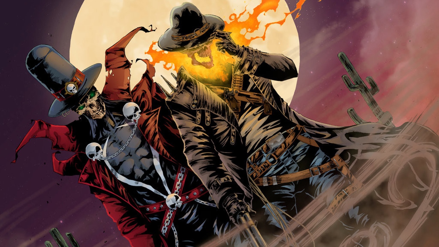 Gunslinger Spawn and Western Ghost Rider Team Up in Awesome Illustration —  GeekTyrant