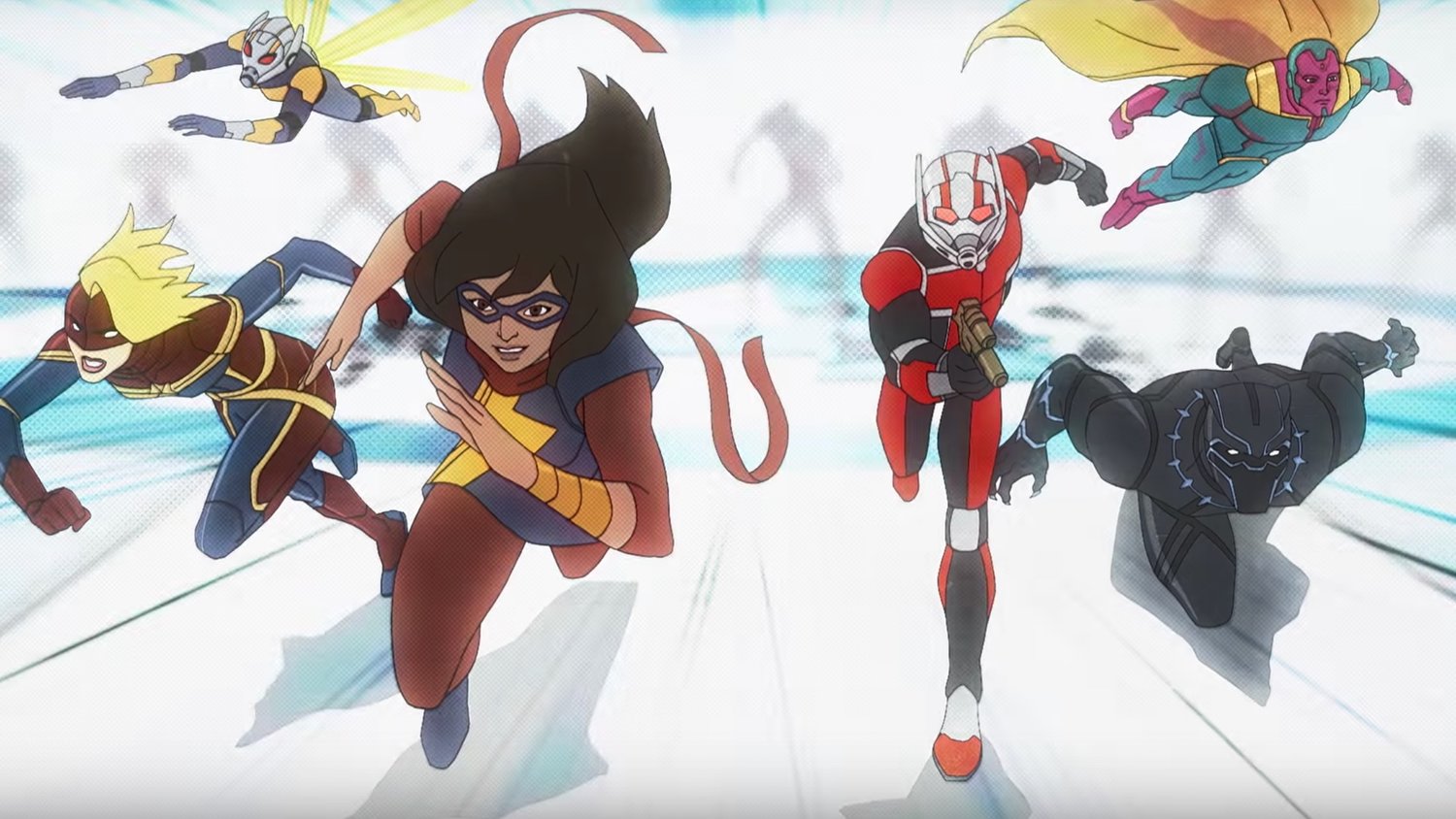 Six Animated AVENGERS: SECRET WARS Short Films Focus on Ms. Marvel and the  New Team — GeekTyrant