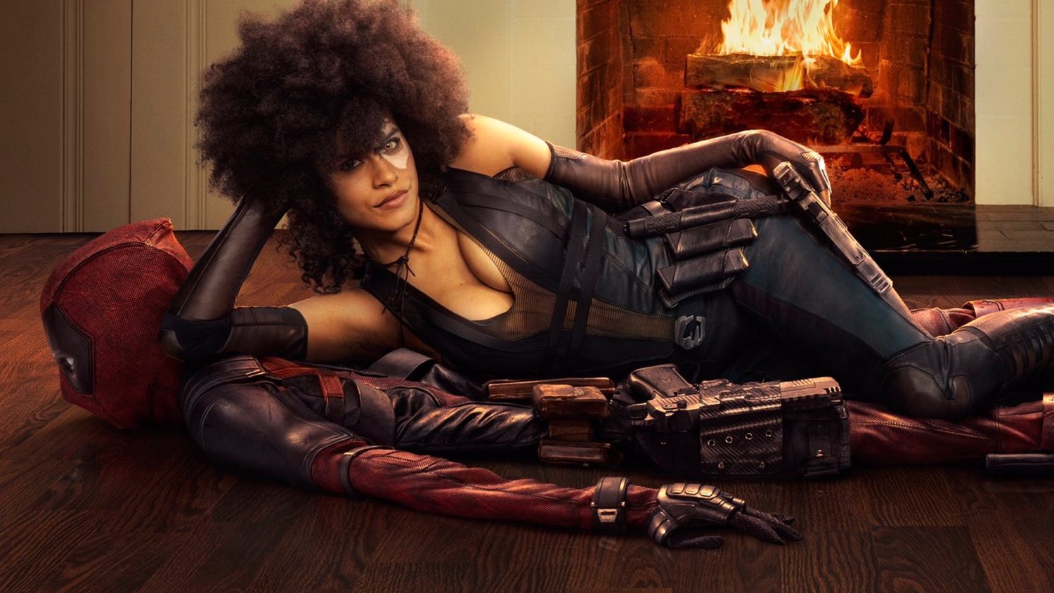 Performance Rose color Fly kite Here's Our First Look at Zazie Beetz as Domino in DEADPOOL 2! — GeekTyrant