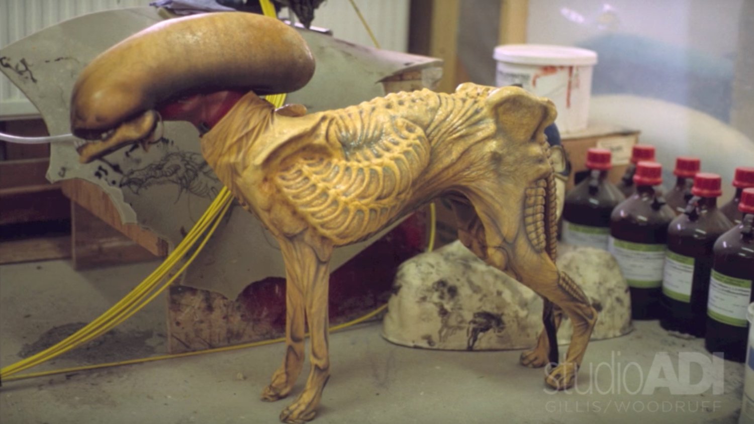 This Vfx Featurette For Alien 3 Shows A Dog Being Transformed Into