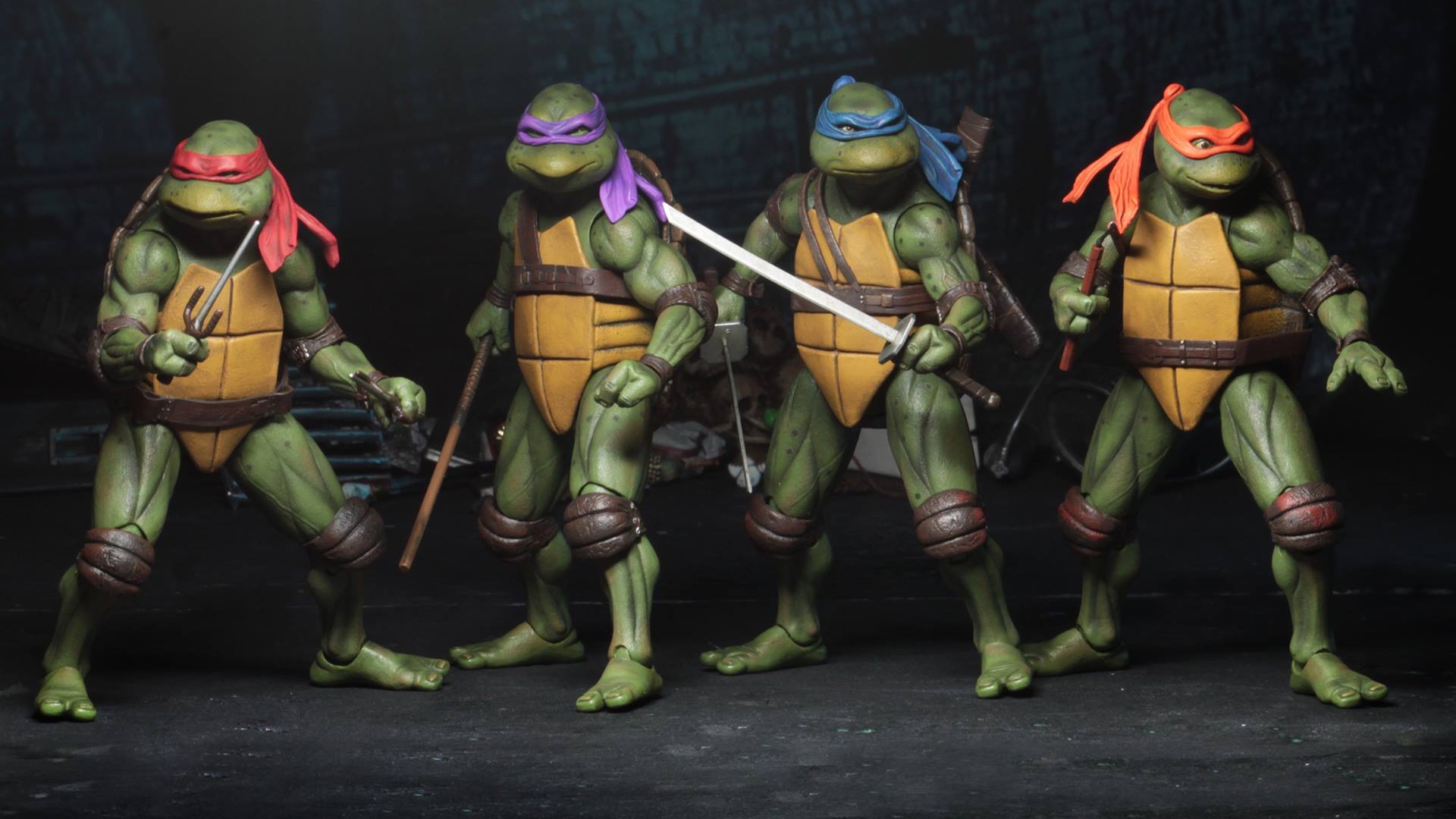 Film 1990 échelle -7/" Action Figure-Deluxe Super Shredder NECA Teenage Mutant Ninja Turtles