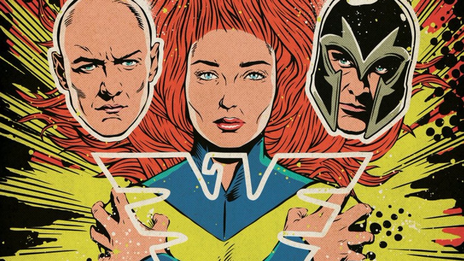 X Men Dark Phoenix Gets Official Comic Book Style Poster Art