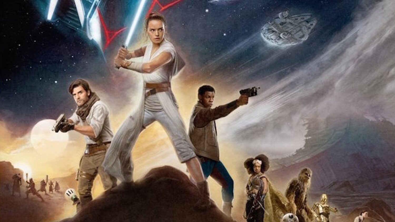 Fraude Intact Aftrekken Awesome and Beautiful New STAR WARS: THE RISE OF SKYWALKER Posters Released  — GeekTyrant