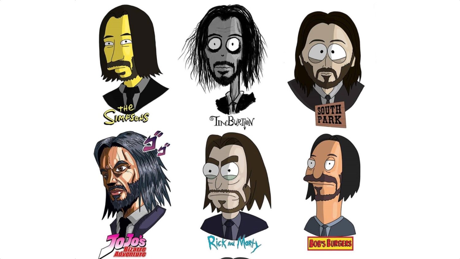 Fan Art Imagines Several Celebrities And Characters In Different