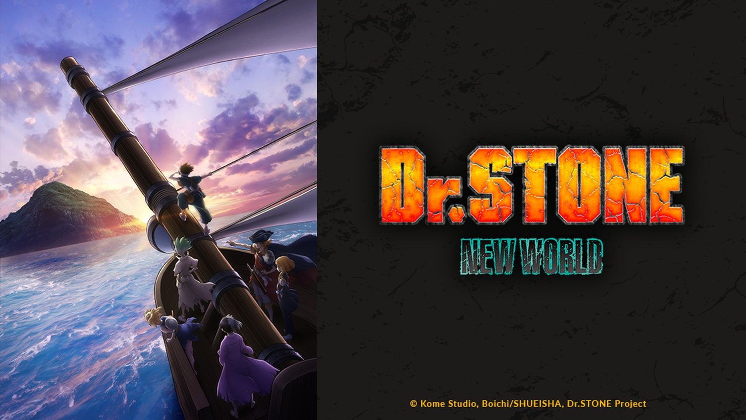 Dr. Stone New World Trailer Sets Crunchyroll Premiere Date