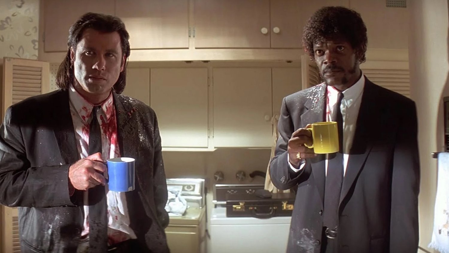 Quentin Tarantino Explains How PULP FICTION's Jules and Vincent Are Like Children — GeekTyrant