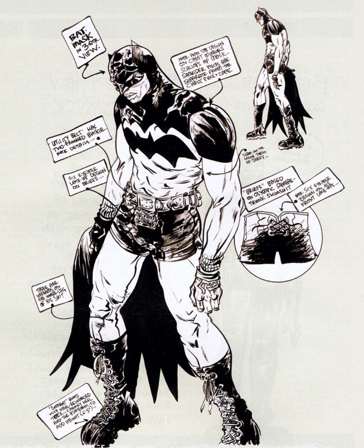 Uniquely Cool BATMAN: YEAR 100 Comic Art by Paul Pope â€” GeekTyrant