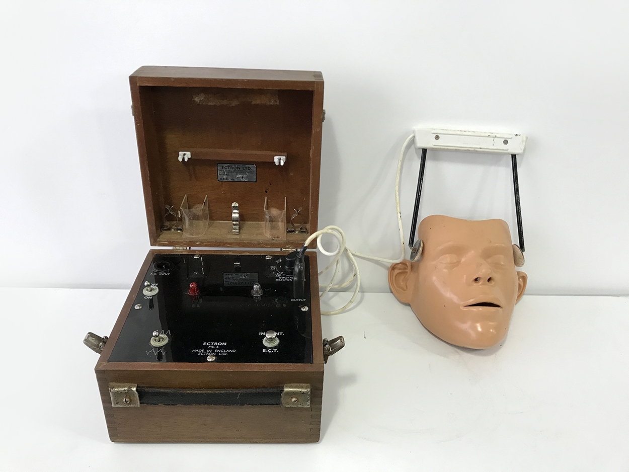 Electroconvulsive therapy machine, England, 1945
