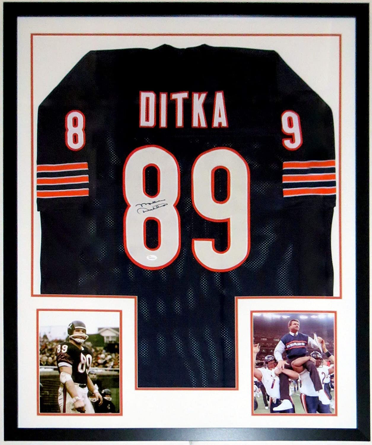 mike ditka signed jersey