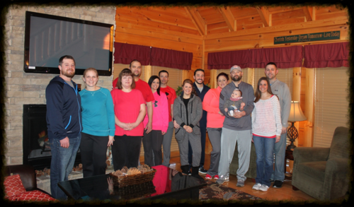 Photo taken from a recent couples retreat in Tennessee.   Note: Not everyone could make this trip, there are usually more.....