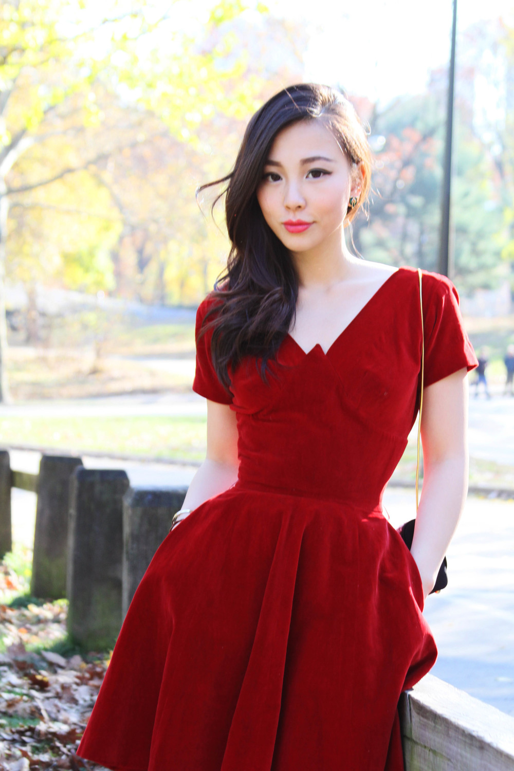 Red Dress Vintage