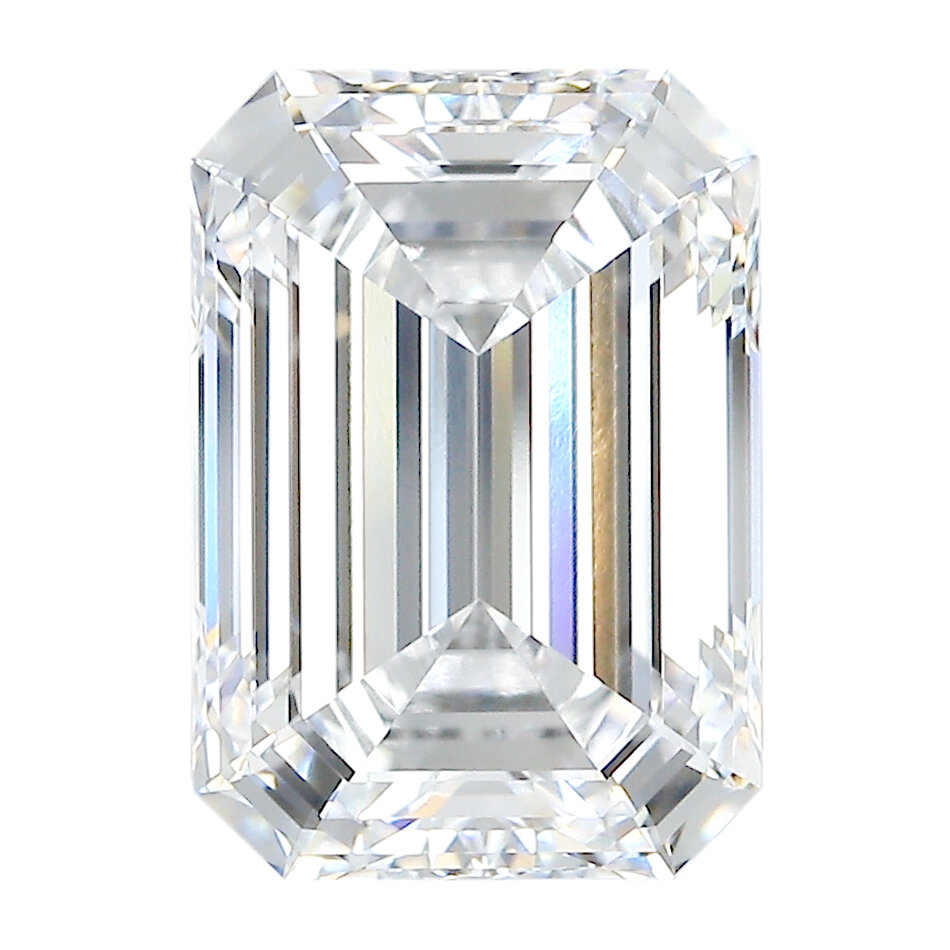 4.08 Carat GIA Certified TypeIIa D-Flawless Emerald Cut Diamond — RAF