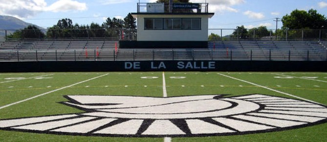 The home field of the De La Salle Spartans
