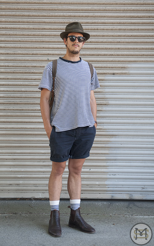 chelsea boots with shorts