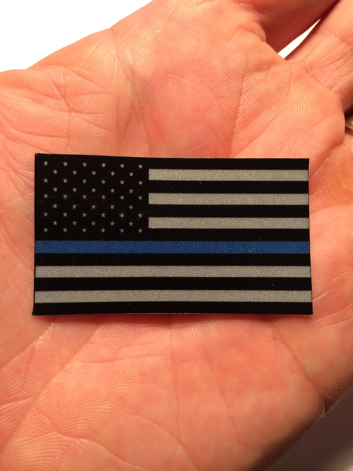 Decal #188 Made in U.S.A. Mississippi MS State Thin Blue Line Police Sticker