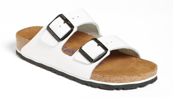 Birkenstock Arizona Soft Footbed patent leather sandal. Nordstrom.  ...