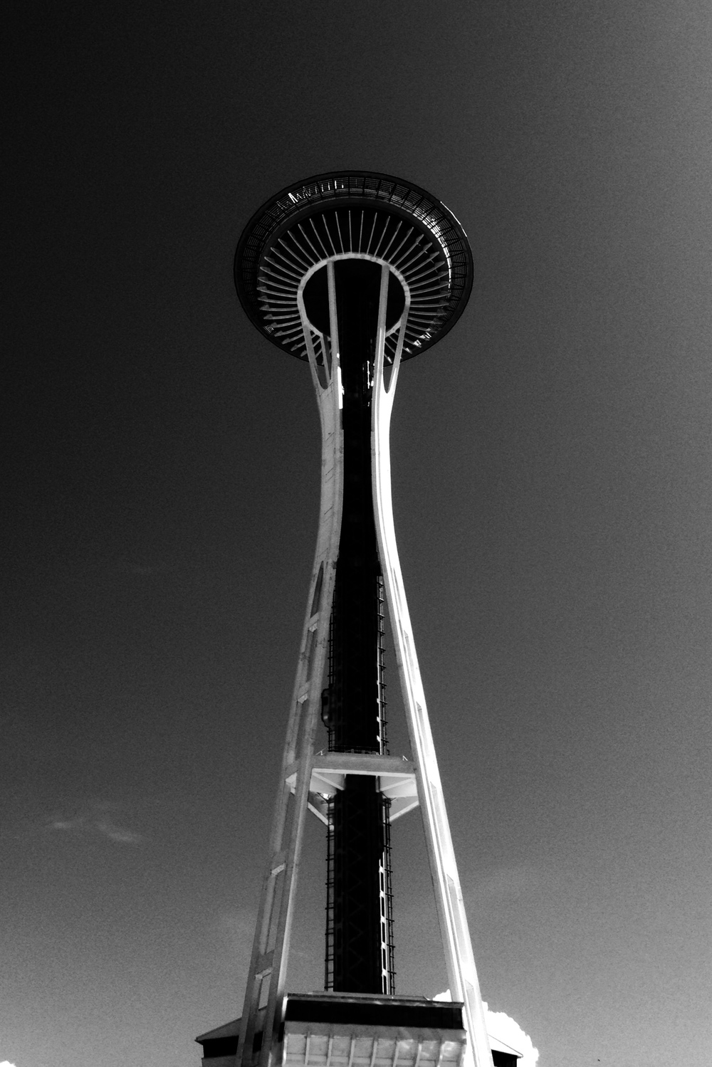 My Grandma and Grandpa took me up the Space Needle when I was really young. It was great to experience it again!