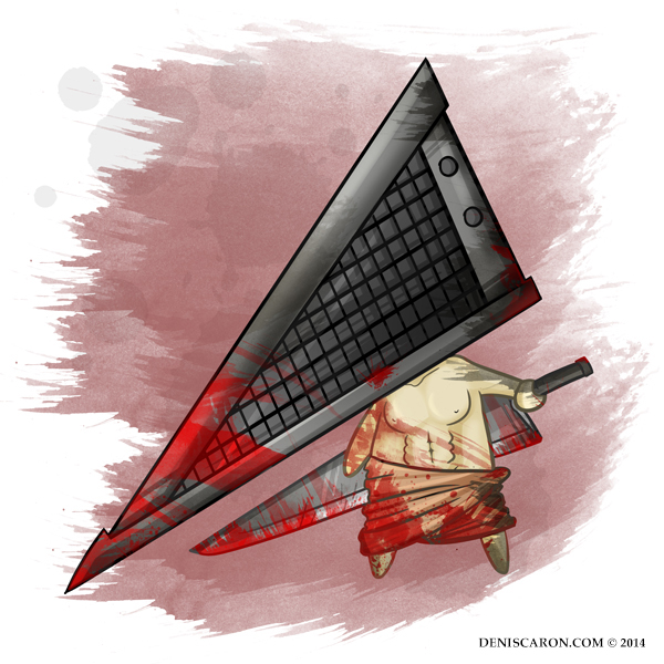 Chibi Pyramid Head - Inklings