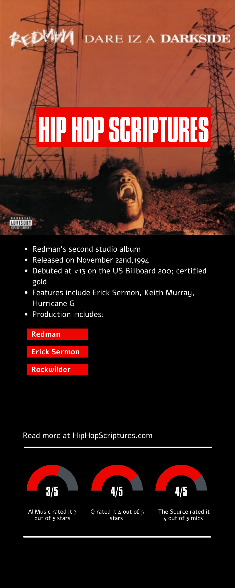 Redman's Dare Iz A Darkside Album Anniversary