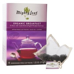 I’m no connoisseur (tea-wise or otherwise), but I’m pretty sure Mighty Leaf tea has to be the top dog of the tea-drinking world. I’ve never really noticed much difference between good tea and cheap tea before, but this stuff is like sipping on a little bit of heaven.