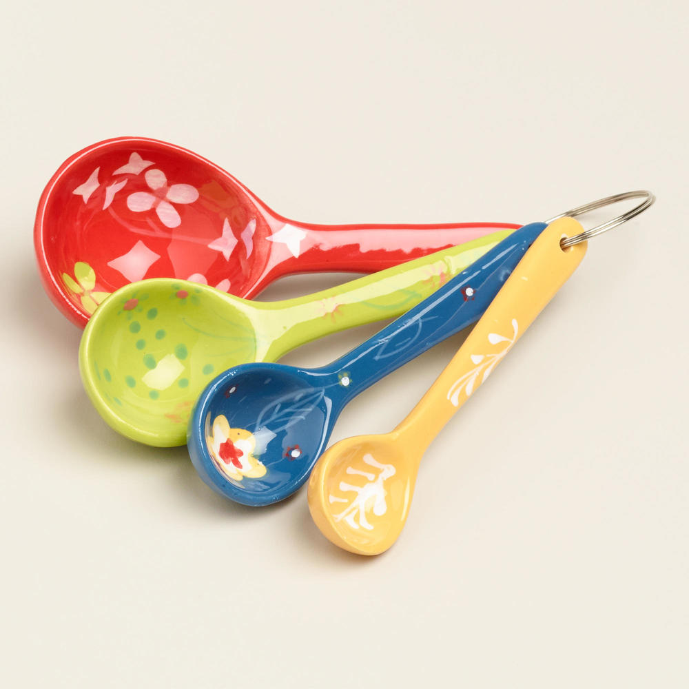 Cost Plus World Market Floral Measuring Spoons - $3.99