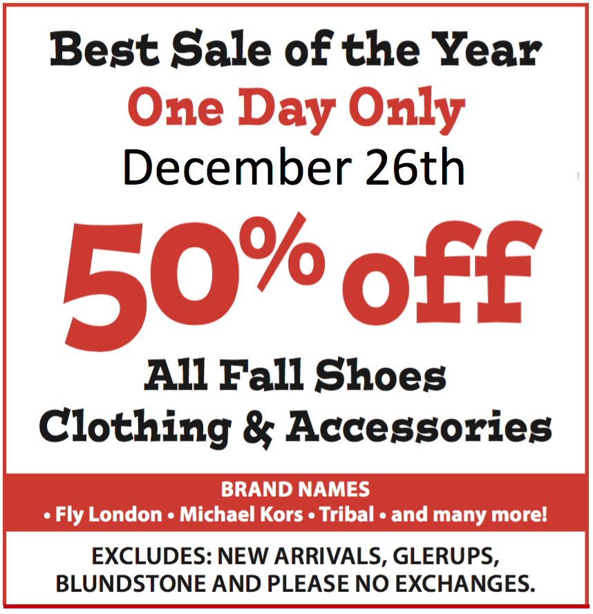 blundstone boxing day sale