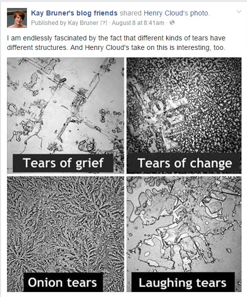The Microscopic Structures of Dried Human Tears, Science