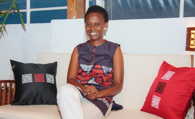 Gloria Kamanzi Uwizera, founder of Glo Creations (Rwanda)