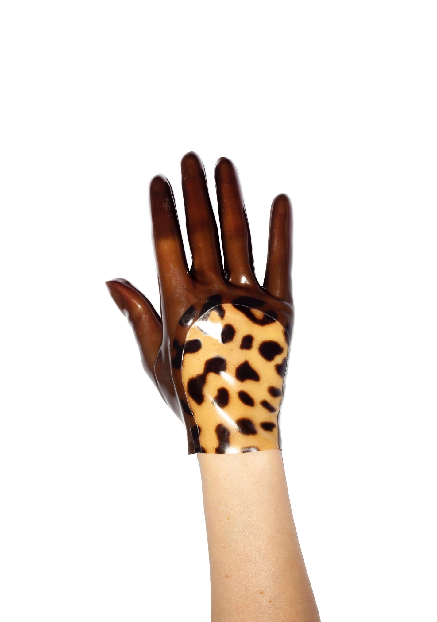 Leopard Driving Gloves — Reneé Masoomian