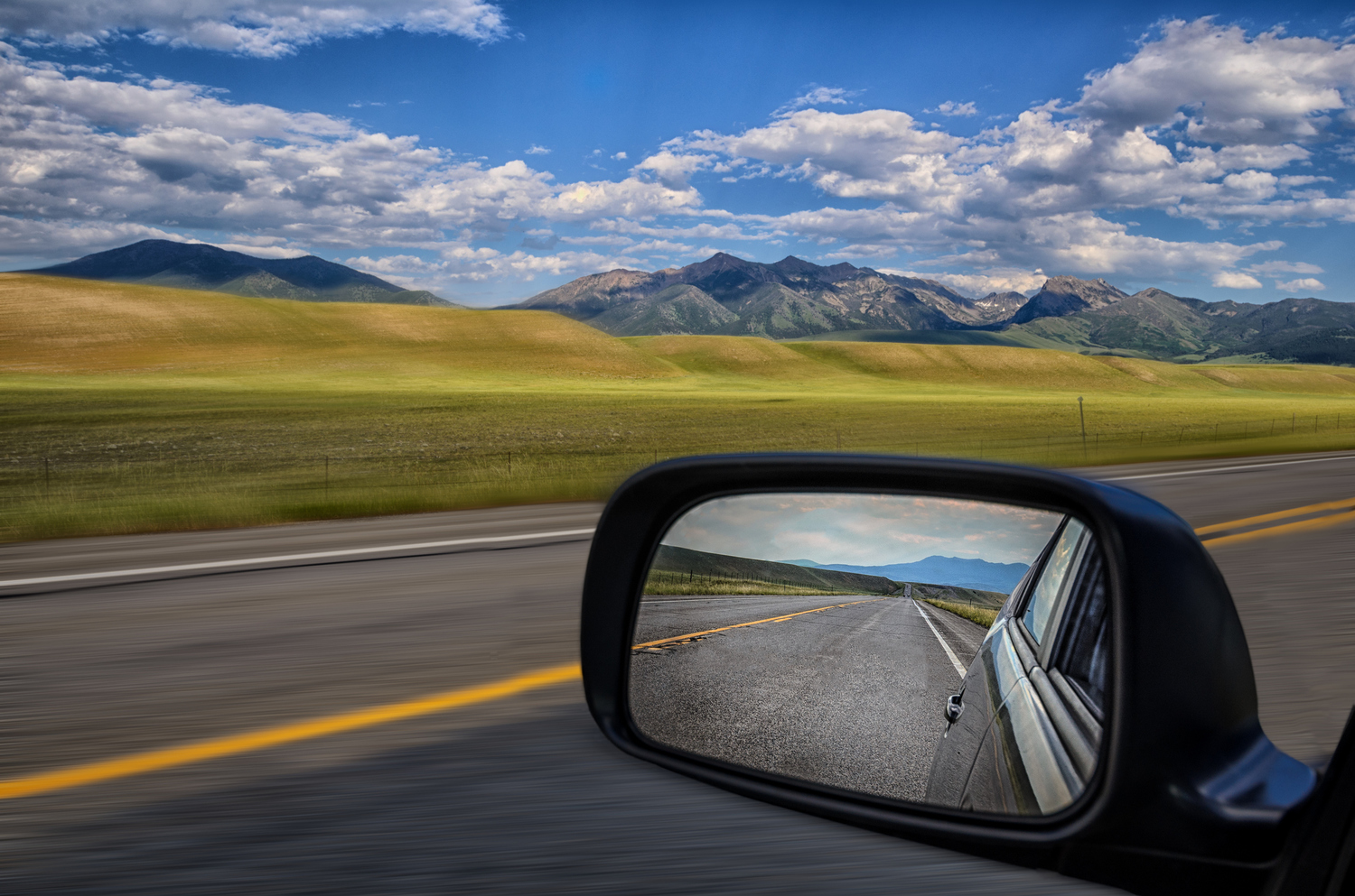 The Rear View Mirror is For Glancing, Not For Guiding! — Balancing Act, LLC