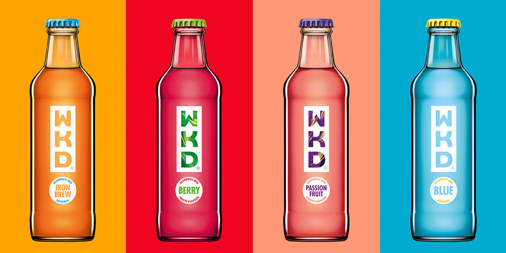 jkr reinvents brand identity for WKD — The Dieline