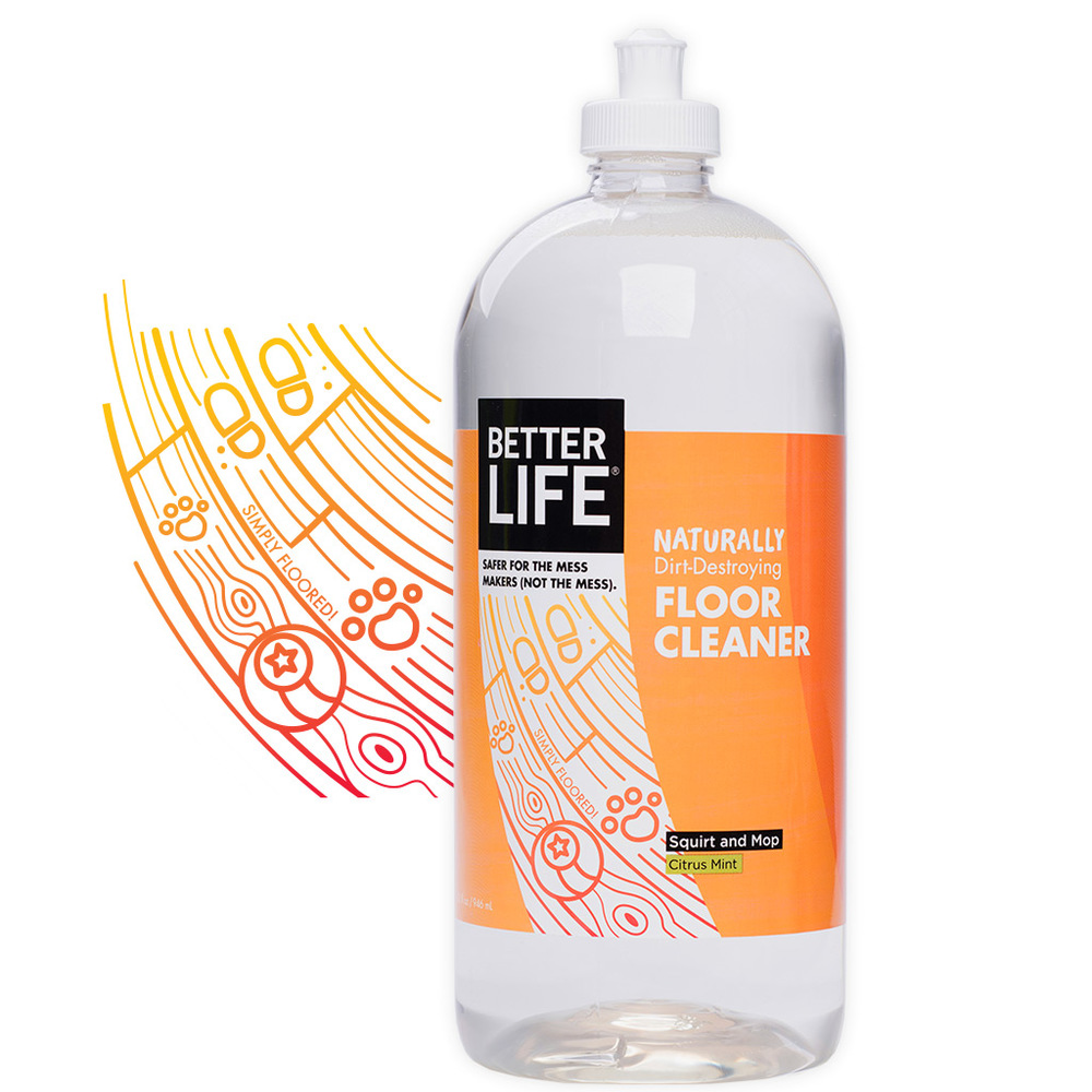 Better Life Natural Cleaning Products — The Dieline